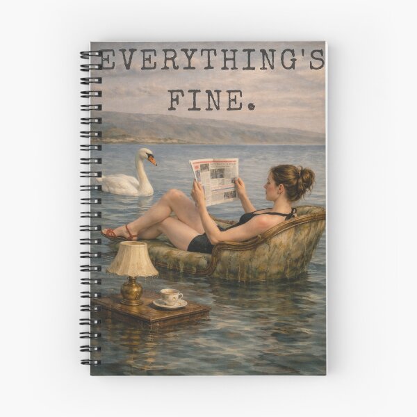 Item preview, Everything's Fine. designed and sold by SRChappell.
