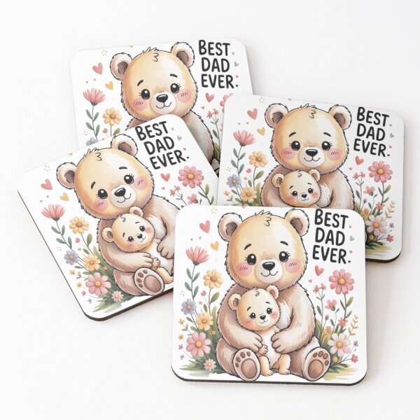 Item preview, Papa Bear Love | Floral Cute | Fathers Day designed and sold by InspiredCreatives.