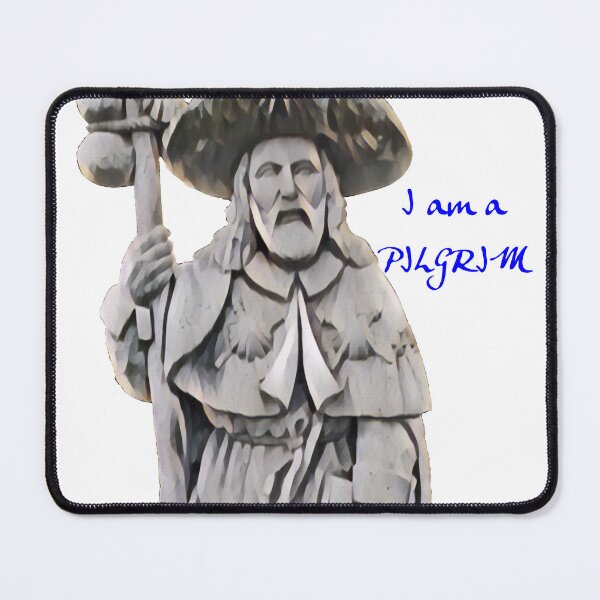 Item preview, I am a Pilgrim - for light backgrounds designed and sold by placesSTEP2.