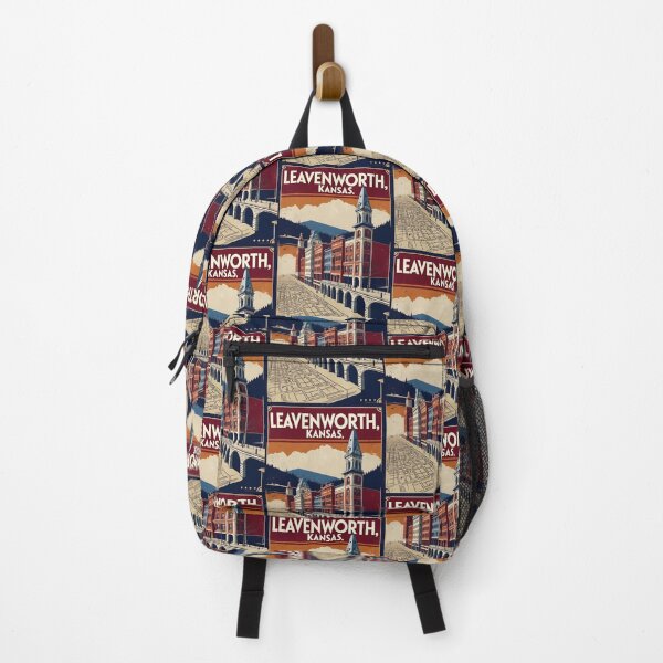 Item preview, Leavenworth Kansas 1950s USA Vintage Travel Tourism designed and sold by TravelersGems.