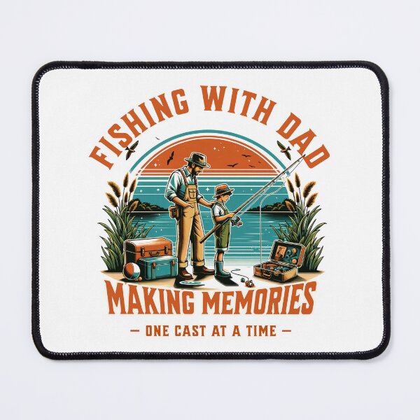 Item preview, One Cast At A Time Fishing With Dad designed and sold by pkk72.