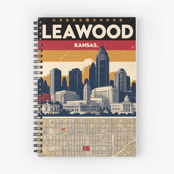 Item preview, Leawood Kansas 1950s USA Vintage Travel Tourism designed and sold by TravelersGems.
