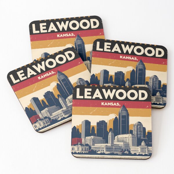 Item preview, Leawood Kansas 1950s USA Vintage Travel Tourism designed and sold by TravelersGems.