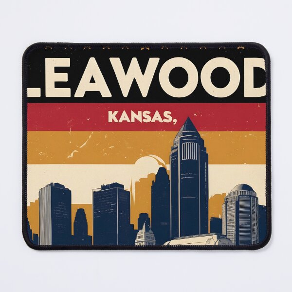Item preview, Leawood Kansas 1950s USA Vintage Travel Tourism designed and sold by TravelersGems.
