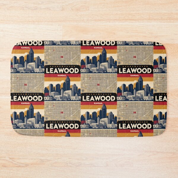 Item preview, Leawood Kansas 1950s USA Vintage Travel Tourism designed and sold by TravelersGems.