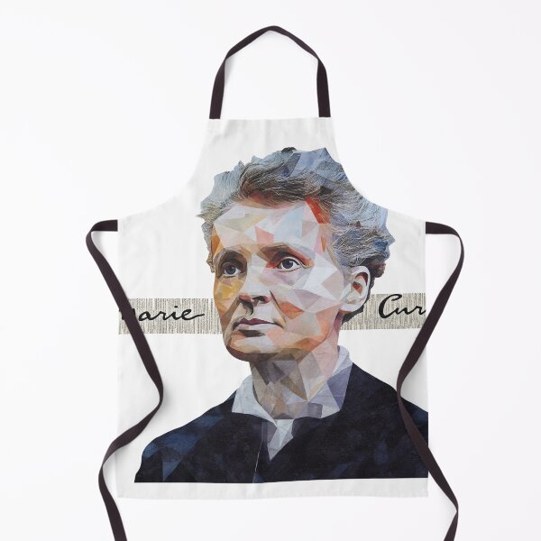 Item preview, Marie Curie – Scientific Collage Portrait Art Print | Women in Science Feminist Poster designed and sold by OzzFrequency.