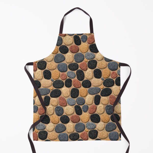 Item preview, Smooth Black and Brown River Stones Pattern designed and sold by Piotrek0001.