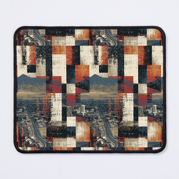 Item preview, Abstract Grunge Collage Landscape Window designed and sold by Piotrek0001.