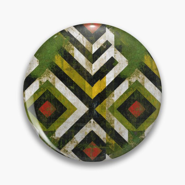 Item preview, Green Moss and White Striped Chevron Pattern designed and sold by Piotrek0001.