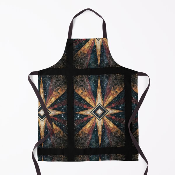 Item preview, Dark Geometric Abstract Cross Star Art designed and sold by Piotrek0001.
