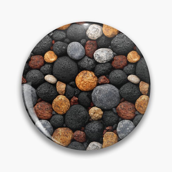 Item preview, Dark Grey and Brown River Pebbles Texture designed and sold by Piotrek0001.