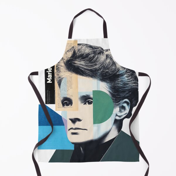 Item preview, Marie Curie – Scientific Collage Portrait Art Print | Women in Science Feminist Poster designed and sold by OzzFrequency.
