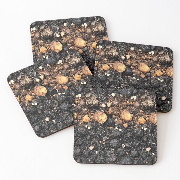 Item preview, Dark Soil with Small Rocks Macro Texture designed and sold by Piotrek0001.
