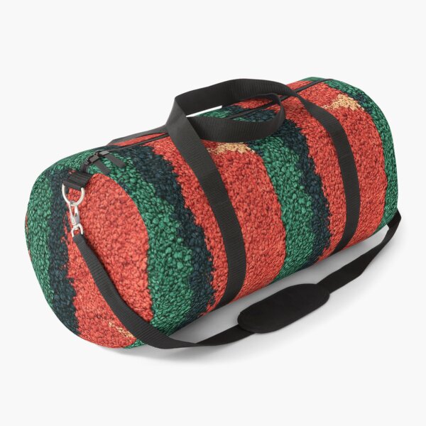 Item preview, Red Brick Texture with Green Vertical Stripe designed and sold by Piotrek0001.