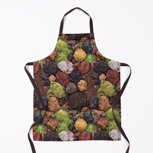 Item preview, Brown Rocks Covered in Green Moss Texture designed and sold by Piotrek0001.