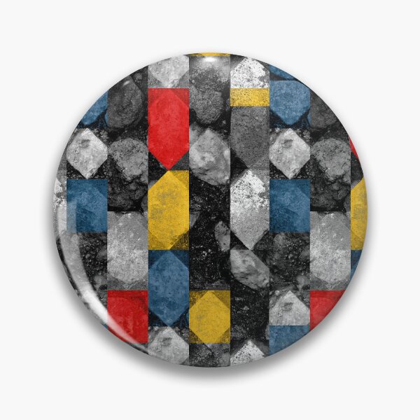 Item preview, Abstract Mondrian Style Geometric Paint Blocks designed and sold by Piotrek0001.