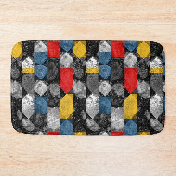 Item preview, Abstract Mondrian Style Geometric Paint Blocks designed and sold by Piotrek0001.