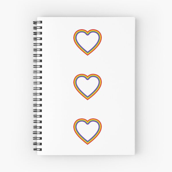 Item preview, Rainbow hearts pack - 2026 LGBT Pride designed and sold by Inspirationmotivation.