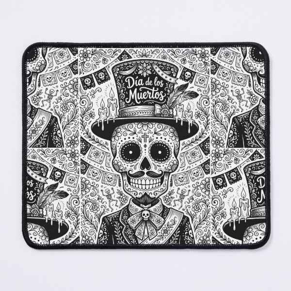 Item preview, Dia de los Muertos Elegant Sugar Skull Gentleman - Black designed and sold by Skulls & Calaveras.