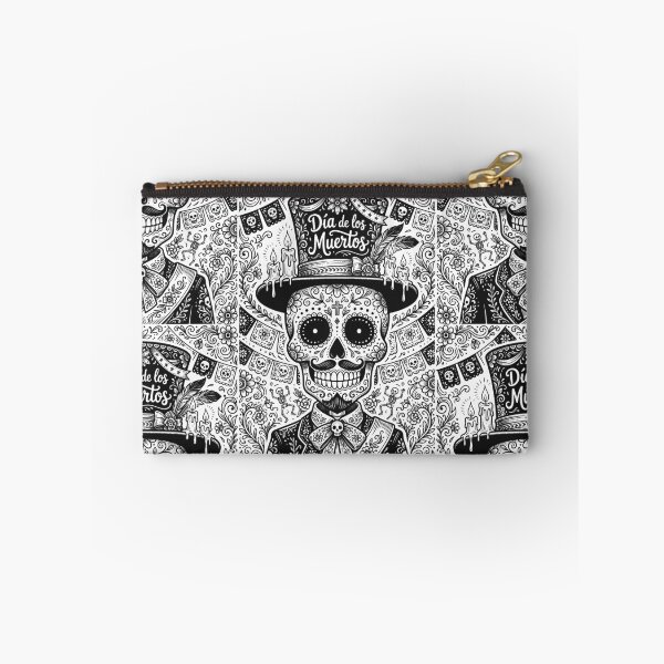 Item preview, Dia de los Muertos Elegant Sugar Skull Gentleman - Black designed and sold by Skulls & Calaveras.