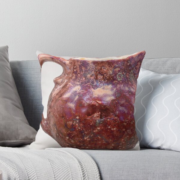 Item preview, Blue Pottery Pitcher Design | Art Nouveau designed and sold by GammaRay.