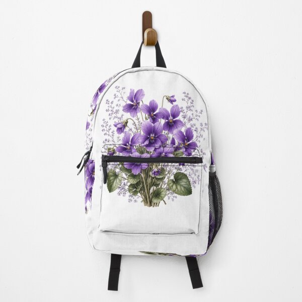 Item preview, Vintage Violet Bouquet Botanical Illustration Watercolor Purple Flowers designed and sold by Panom Suavichien.