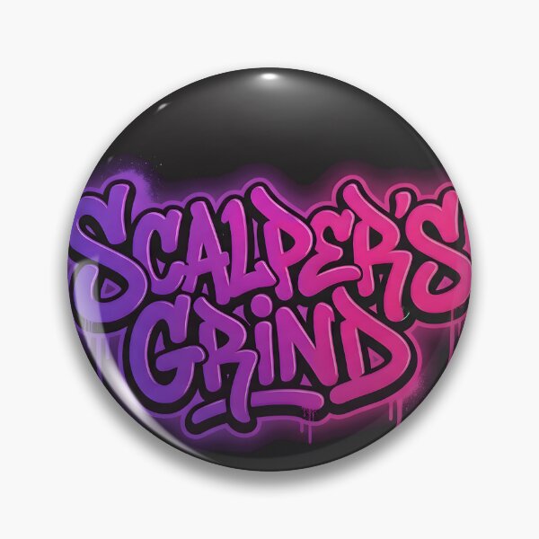 Item preview, Scalper's Grind - Neon Graffiti Day Trading Aesthetic designed and sold by PatysArt.