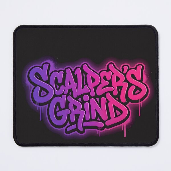 Item preview, Scalper's Grind - Neon Graffiti Day Trading Aesthetic designed and sold by PatysArt.