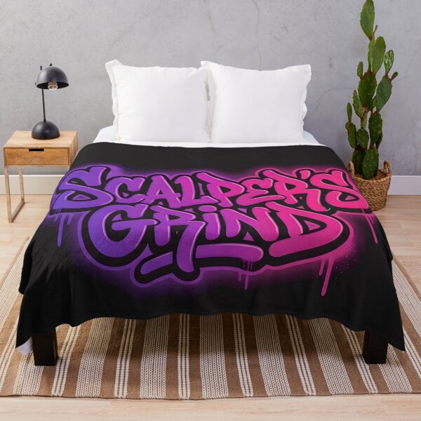 Item preview, Scalper's Grind - Neon Graffiti Day Trading Aesthetic designed and sold by PatysArt.