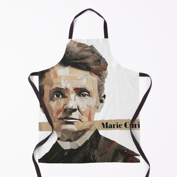 Item preview, Marie Curie – Scientific Collage Portrait Art Print | Women in Science Feminist Poster designed and sold by OzzFrequency.