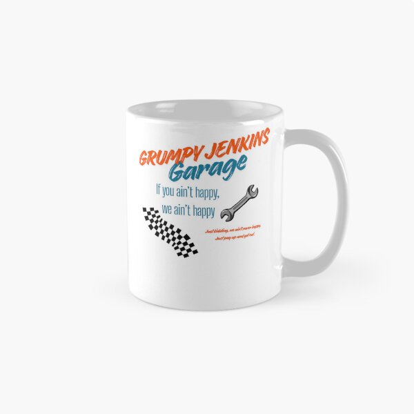 Item preview, Grumpy Jenkins Classic Logo edition designed and sold by LostHillbilly's Parody Palace.