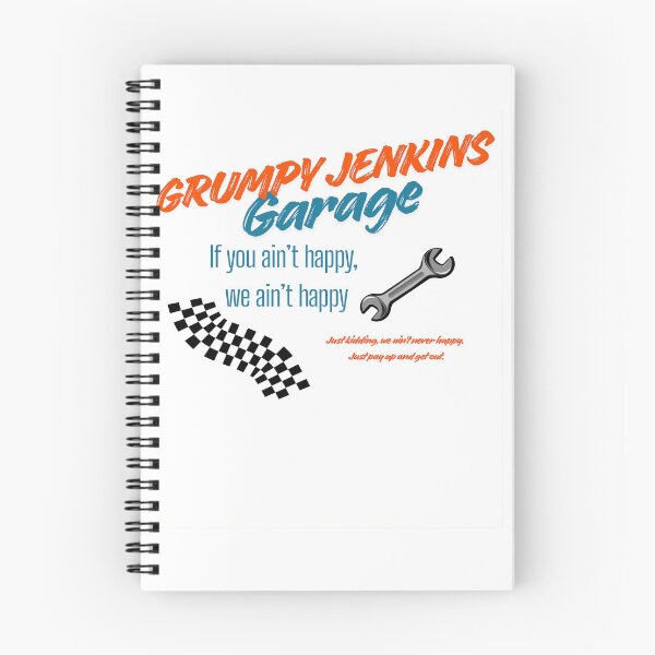 Item preview, Grumpy Jenkins Classic Logo edition designed and sold by LostHillbilly's Parody Palace.