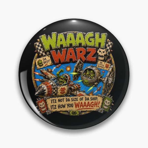 Item preview, WAAAGH Wars - May the Gork be With You  designed and sold by Forged in the Warp.