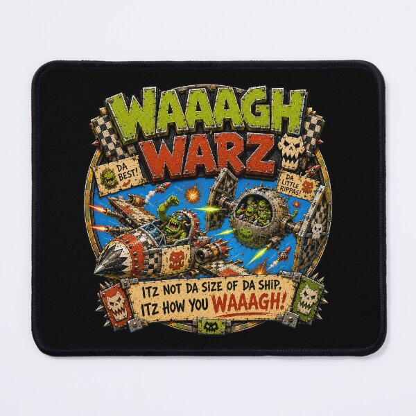 Item preview, WAAAGH Wars - May the Gork be With You  designed and sold by Forged in the Warp.