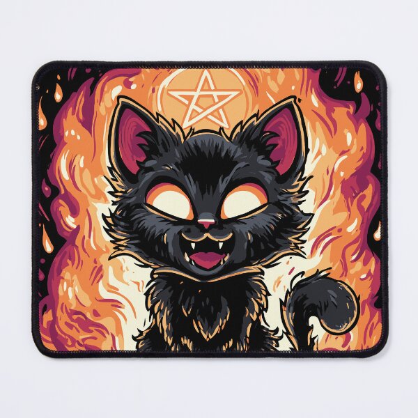 Item preview, Pentagram Devil Kitty designed and sold by Quoteez.