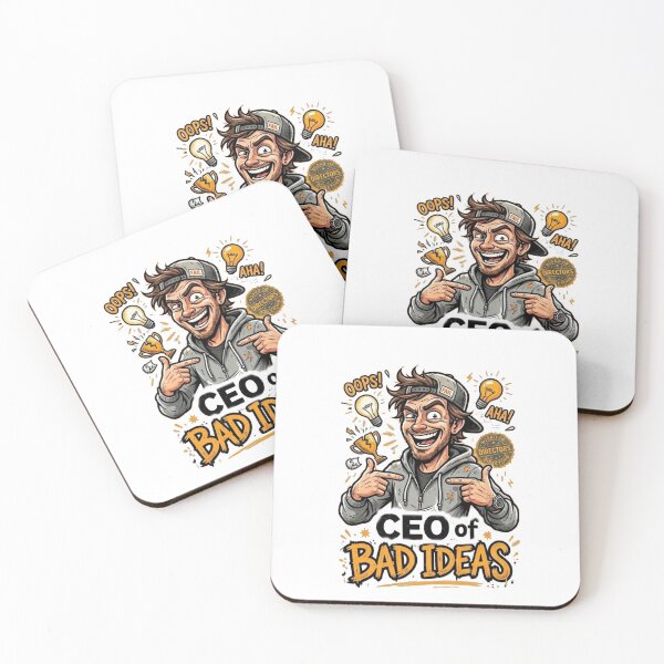 Item preview, CEO of BAD IDEAS designed and sold by MEME DISTRICT.