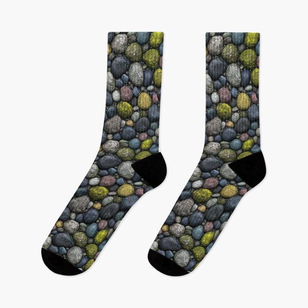 Item preview, Colorful River Stones Green Grey and Blue designed and sold by Piotrek0001.