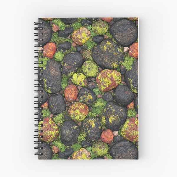 Item preview, Mossy Green Rocks and Pebbles Nature Texture designed and sold by Piotrek0001.