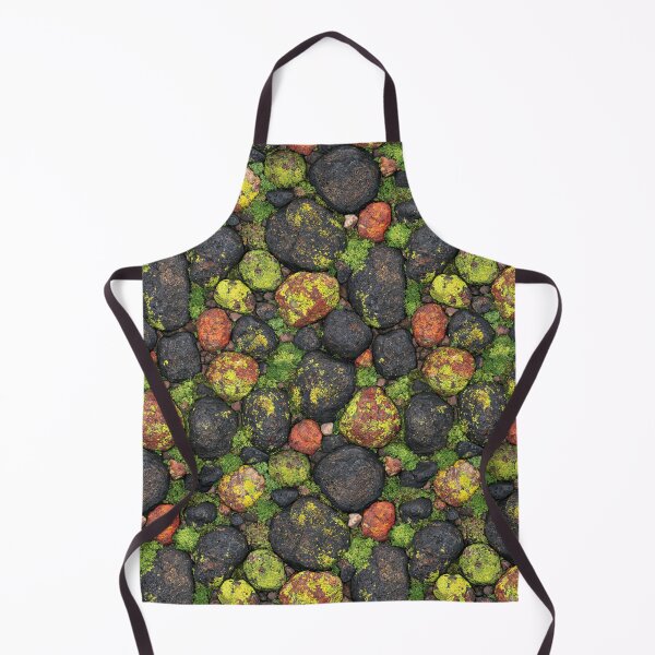 Item preview, Mossy Green Rocks and Pebbles Nature Texture designed and sold by Piotrek0001.