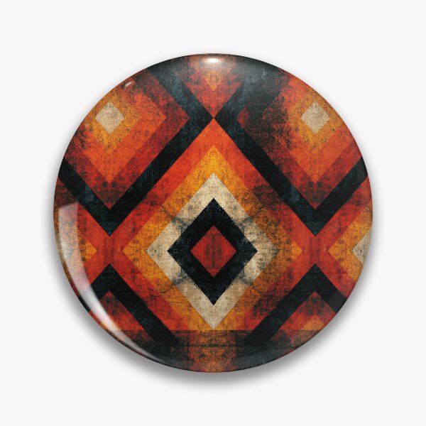 Item preview, Abstract Orange and Black Diamond Geometric designed and sold by Piotrek0001.