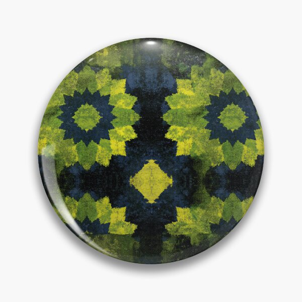 Item preview, Abstract Symmetrical Green Moss Mandala designed and sold by Piotrek0001.