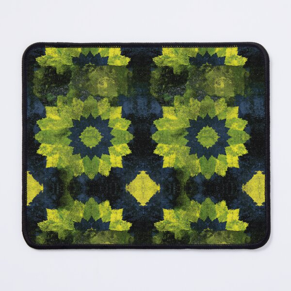 Item preview, Abstract Symmetrical Green Moss Mandala designed and sold by Piotrek0001.