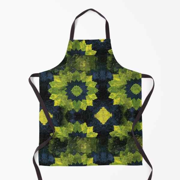 Item preview, Abstract Symmetrical Green Moss Mandala designed and sold by Piotrek0001.