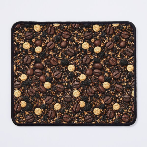 Item preview, Coffee Beans Scattered on Dark Soil Texture designed and sold by Piotrek0001.