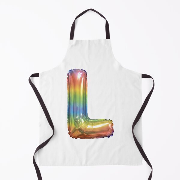 Item preview, Iridescent Balloon Letter L Monogram designed and sold by GymTanLaundry.