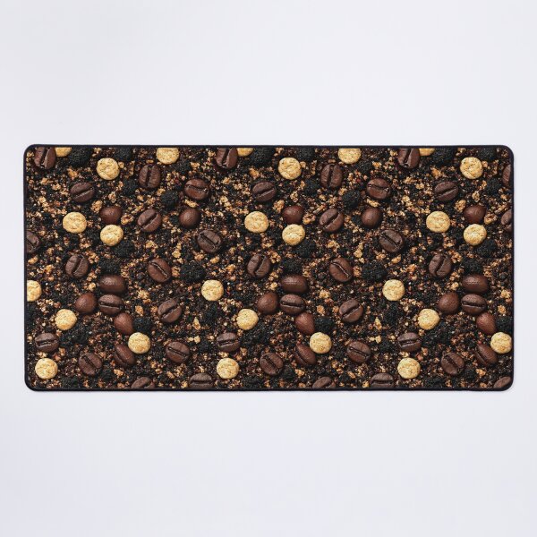 Item preview, Coffee Beans Scattered on Dark Soil Texture designed and sold by Piotrek0001.