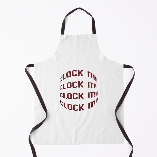 Item preview, Clock It Trending Gen Z Slang Bold Typography Design designed and sold by Trendilicious .