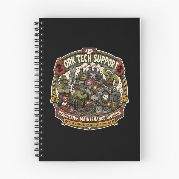 Item preview, ORK TECH SUPPORT Percussive Maintenance designed and sold by Forged in the Warp.