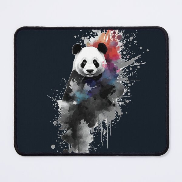 Item preview, Watercolor Panda Splash Shirt – Artistic Panda Paint Design designed and sold by Biedroneczka.