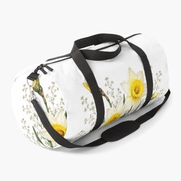 Item preview, Vintage Daffodil Bouquet Botanical Illustration Watercolor Yellow Spring Flowers designed and sold by Panom Suavichien.